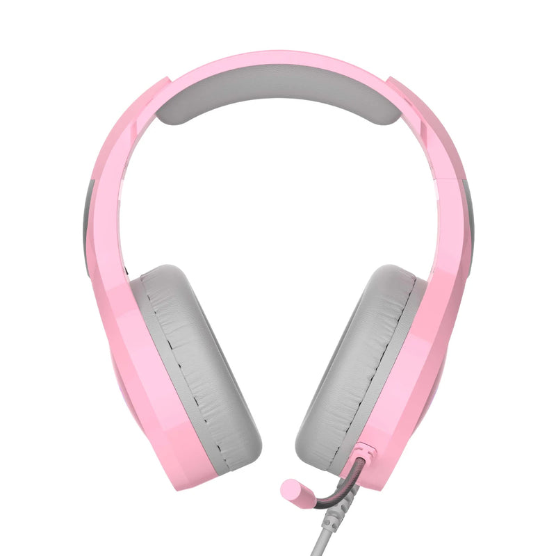 Headset Gamer Havit Gamenote H2232d RGB Rosa