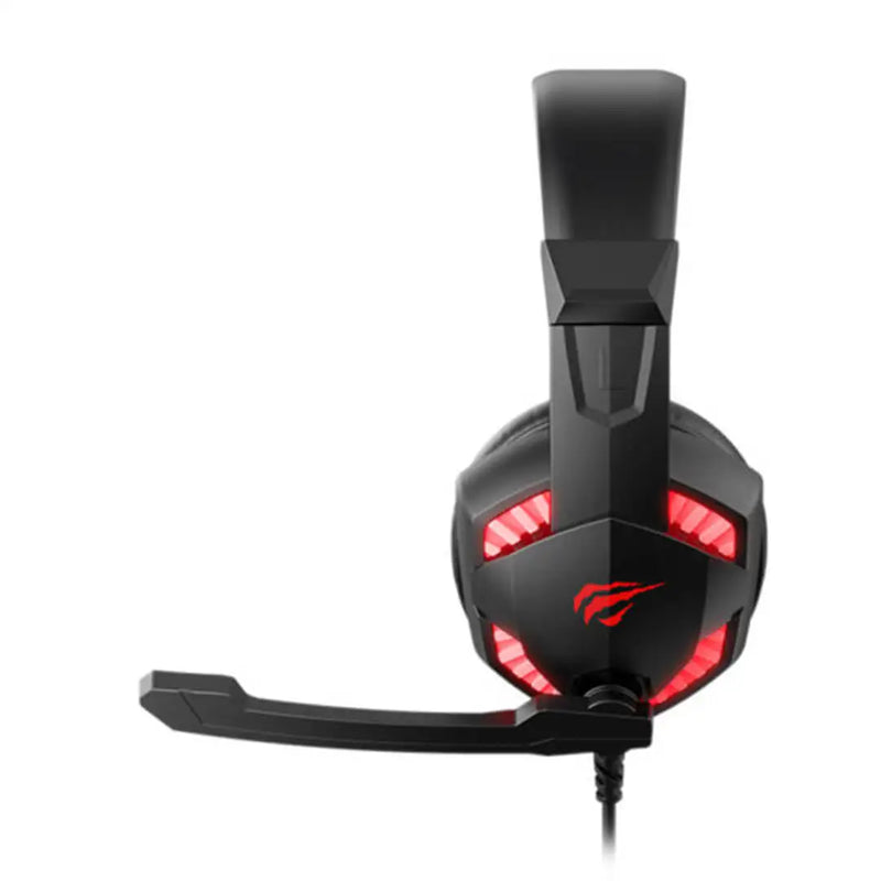 Headset Gamer Havit Gamenote H2032d Preto/Vermelho