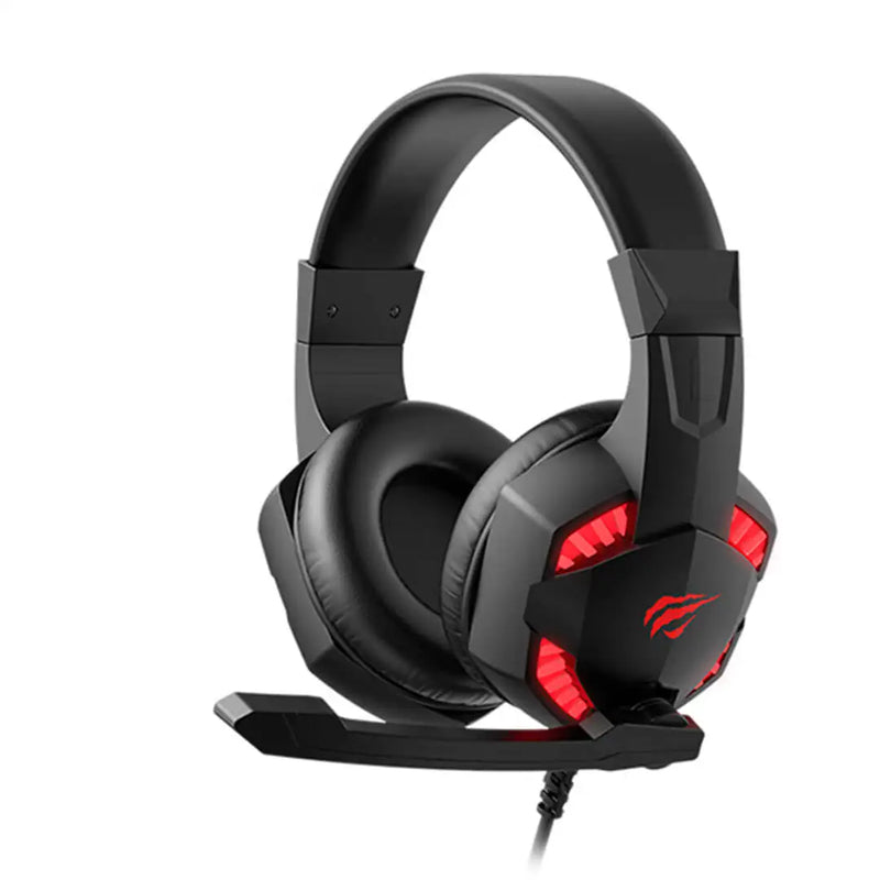 Headset Gamer Havit Gamenote H2032d Preto/Vermelho