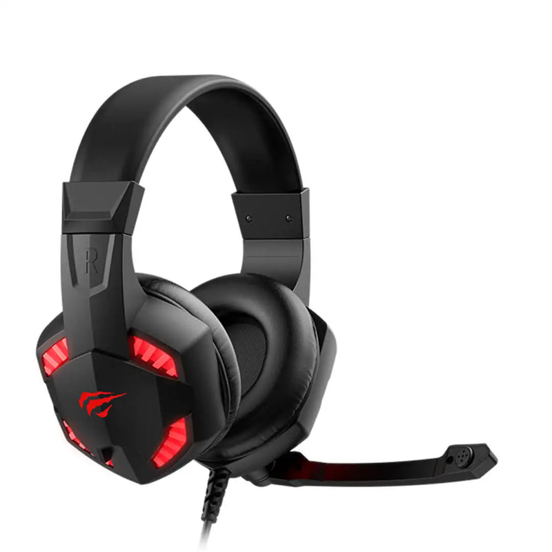 Headset Gamer Havit Gamenote H2032d Preto/Vermelho