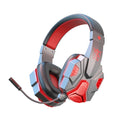 Wireless Bluetooth 5.1 Gaming Headphone Strong Bass Stereo Earphone Noise Reduction Helmet With Mic Low Latency Game Big Headset