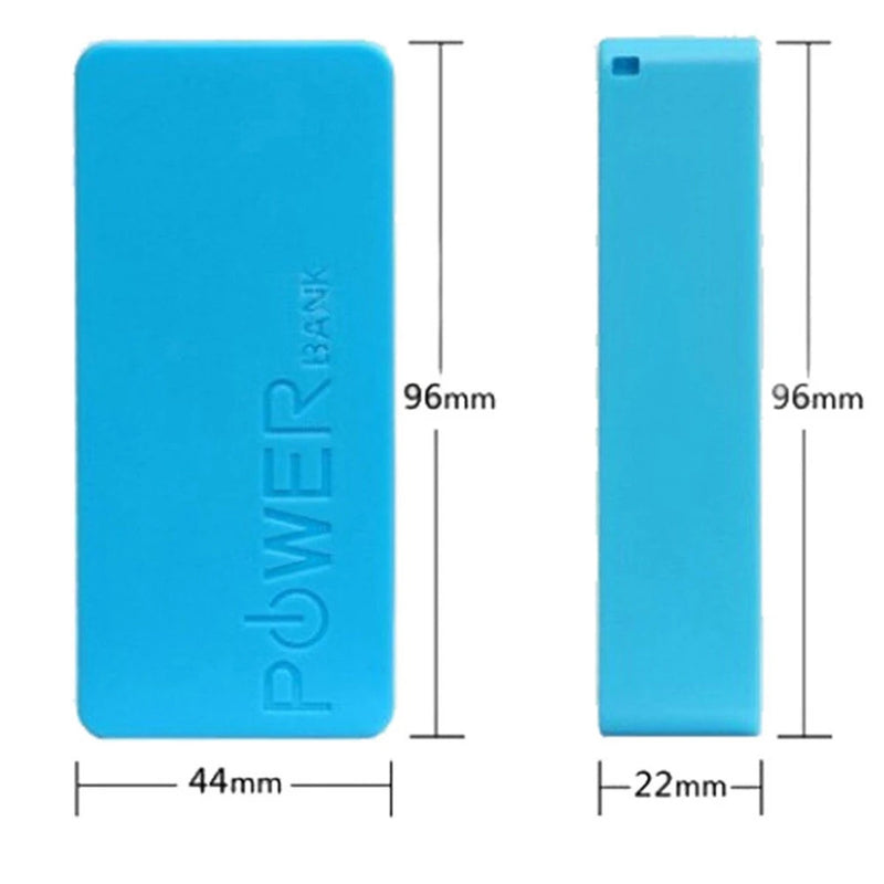 Portable Power Bank for 18650 Battery 2 Slot Charger Case Cover DIY Mobile Storage Box General Charger